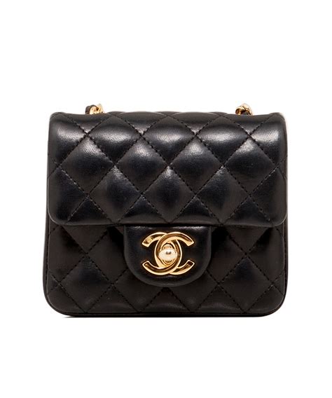 chanel black crossbody small|chanel mini flap bag price.